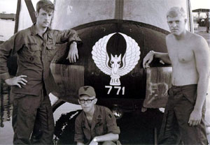 Aircraft-#771, Wally Walbridge, Tom, Evan Pinther-1969