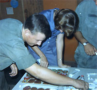 Dec 1969 Making Cookies