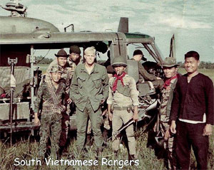 Evan Pinther & South Vietnamese Rangers