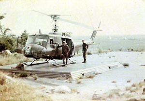 WK-22 in the book "Knights Over The Delta" UH-1H 69-15122