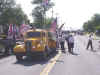 Lining up for the parade