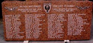 Memorial Stone at factory